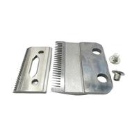 Stagger Tooth 2 Hole Clipper Blade #2161 ，Compatible for Wahl ，Compatible for Icon 5-Star Senior ，Compatible for Senior 5 Star Cordless Magic Clip (#8148)，Trimmer Replacement Parts