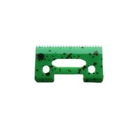 Stagger Tooth Ceramic Blade, Compatible With WAHL | Universal ceramic movable blade for WAHL hair clipper replacement(110-Green-1pcs)