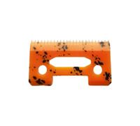 Stagger Tooth Ceramic Blade, Compatible With WAHL | Universal ceramic movable blade for WAHL hair clipper replacement(110-Orange-1pcs)