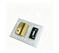 Stagger Tooth Gold Blade Set Precision Replacement Head， Compatible for Wahl ，Cordless Magic Clip 8148