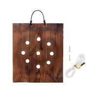 Staghorn Fern Mount - Rustic Wall Planter | Indoor Staghorn Fern Mounting Board For Air Plants; Rustic Wall Planter Perfect For Kitchen, Living Room, Hallway, Entryway, Porch, Patio, Or Bedroom Décor