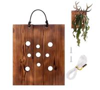 Staghorn Fern Mounting Board - Garden Plant Mount, Living Room Wall Planter | Outdoor Staghorns Ferns Walls Mountings, Farmhouse Air Plants planterss For Staircase Patio Porch Hallway Gardens