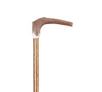 Staghorn Plain Handled Walking Stick