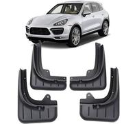 STAGI Car Mud Flaps for Porsche Cayenne 2011 2012 2013 2014 2015 2016 2017, 4Pcs Custom Front and Rear Automotive Mudguards Splashproof Protects Mud Fender Accessorie