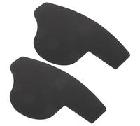 STAHAD 1 Pair Hair Enhancing Card Beard Shaping Tool Plastic Adaptable Performance Home Convenience Black for Professional Hair and Beard Grooming