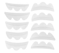 STAHAD 10 Pairs Eyelash Lifting Perming Pads Silicone Eyelash Perm Rod Reusable Not Easy to Deform Or Break Women Professional Salon Use