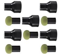 STAHAD 10pcs Foundation Makeup Tool Makeup Sponge for Foundation 2.68x1.77x1.77in Hydrophilic Polyurethane Mushroom Head Detailed Application Handles and Concealer Face Sponge for Daily