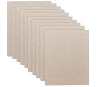 STAHAD 10pcs Microwave Crisper Sheet Waveguide Cover Heat Resisting Insulation Sheet Mica Resin Providing Excellent Protection against Burning Replacement for Microwave Oven Home