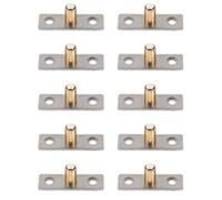 STAHAD 10pcs Sliding Door Floor Guide Anti-Swing Floor Mount Quiet Performance Superb Weight Capacity Copper Iron 8mm Shaft Diameter for Sliding Door Styles and Offices