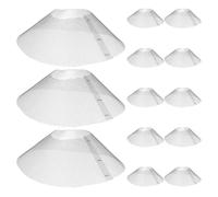 STAHAD 14pcs Grease Filter Cooking Hood Filter round Range Hood Stainless Steel Mesh Bowl Shape Easy Maintenance Traps Grease for Kitchen Home Cooking