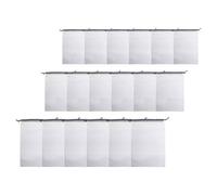 STAHAD 18pcs Drawstring Gym Bag Waterproof Storage Bag Pe Material Multi-use Chic Style for Face Washing Utensils and Clothes at The Gym