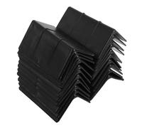 STAHAD 20Pcs L-Shaped Corner Protectors and Edge Guards Thickened Plastic for Packing, Truck Transport and Warehouse Cargo Safety