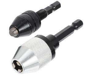 STAHAD 2pcs Drill Chuck Shaft Drill Bit Tool with Aluminum Alloy Construction for Cordless Power Screwdrivers Working in Tight Spaces