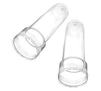 STAHAD 2pcs Reusable Ice Column Tubes for Beer Tower Cooling, Plastic Freezable Ice Cube Sticks for Bar Drinks, Water Bottle Freezing Tubes for Cold Beverage Chilling