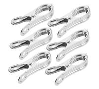 STAHAD 36pcs Heavy Duty Garden Clips for Plants Stainless Steel Greenhouse Clamps for Tomato Vines and Shade Cloth Fixing Easy Install Windproof Clips for Greenhouse Film Protection
