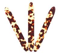 STAHAD 3pcs Moon Guitar Picks Celuloid Plectrums Rectangular Shape for Traditional String Instruments Folk Music Accessories