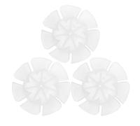 STAHAD 3pcs Universal Fan Turbine Fans Plastic Centrifugal Wheel with Long Time Durability Universal Compatibility for Dryer Salon Home Use