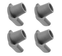 STAHAD 4pcs Non-Slip Walker Ski Glides 25.4mm Grey Walker Foot Pads Accessories for Indoor Outdoor Mobility Aid with Floor Protectors for Seniors Disabled Users