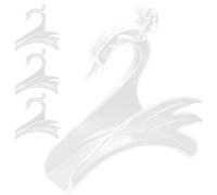 STAHAD 4pcs Swan Shaped Purse Hangers, Wear-Resistant Multi-Function Bag Rack Hooks for Handbag, Hat, and Scarf Storage in Closet Or Wardrobe