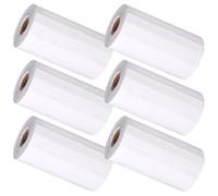 STAHAD 6 Rolls Thermal Printer Paper Instant Camera Accessory White Paper with Bright Color Photo Printing Convenient Fast Printing for Camera