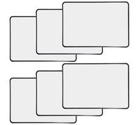 STAHAD 6pcs Magnifying Bookmark Full Page Magnifier for Reading Ultra-thin Portable Design Pvc Name Card Shape Easy Carrying Multi-functional Reading Aid for Elderly