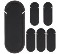 STAHAD 6pcs Webcam Slide Laptop Cover Computer Cover Abs Material Ultra-thin Design Prevents Spying Does Not with Webcam Usage Compatible with Mobile Phones and Computers Black