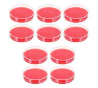 STAHAD Agar Medium Petri Plates 10Pcs 70Mm X 7Cm Ready-Use Culture Plates for Microbiology and Tissue Culture
