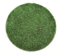 STAHAD Artificial Grass Tablecloth Decorative Table Mat 23.58x23.58x0.98in Plastic Artistic Sense Good Workmanship Dining Table Bar Placemat