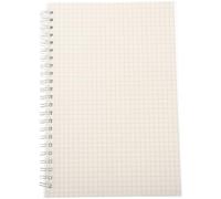 STAHAD Coil Notepad Grid Notebook A5 5.8x8.3 Inch Multi-function Plan and Organize White Paper Spiral Notebook for Work and Note Taking Office Use