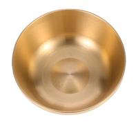 STAHAD Copper Holy Water Bowl Auspicious Water Cup Classic Design Thick Polished Copper Material Easy to Store Will Not Damage Your Hands Desktop Adornment for Parties and Sacrificing