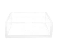 STAHAD Dinner Napkin Holder Napkin Holder 7.86x7.86x2.55in Acrylic Sturdy Smooth Surface Design for Restaurant Party Use