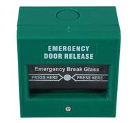 STAHAD Emergency Alarm Button Resettable Fire Alarm Call Point Manual Activation for Quick Fire Response Compact 3.3 Inch Design with Traditional System Compatibility