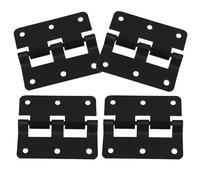 STAHAD Flight Case Small Lift Off Hinges 4Pcs Iron Removable Hinges for Wooden Craft Boxes Stable Support Structure
