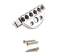 STAHAD Headless Guitar String Nut Accessory Metal Complete Set Silver Beautiful Color Fine Workmanship Professional Accessories for Headless Guitar Player