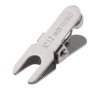 STAHAD Laboratory Stainless Steel Spherical Joint Clamp Screw Locking Nut and Secure O-Ring Clip for Clinics, Hospitals, and Individual Use Heavy Duty Metal