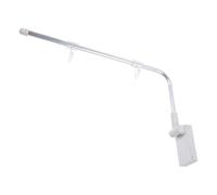 STAHAD Magnetic Sign Holder Magnetic Rod Hanger L Shaped Aluminum Alloy and Abs with Magnet Portable Versatile Organization Minimalist Style for Shopping Mall Poster Display