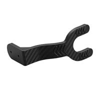 STAHAD Motorcycle Helmet Rack Motorcycle Helmet Display Wall Hangers Sl lack Abs Sturdy No-Drill Installation Multifunctional Design Stylish Minimalist Organizer to Declutter Your