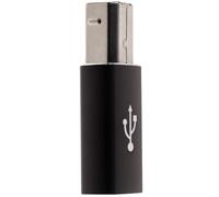 STAHAD Sturdy Laptop Adapter Type-c Female to Male Metal Convert Adapter Aluminium Alloy Lightweight Plug and Play Widely Compatible and Electronic Drums 0.47x0.31x1.45in