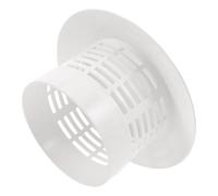 STAHAD Vent Cap Chimney Cap White Plastic with Long Using Life and Sturdy Stability for Outdoor Chimney Protection