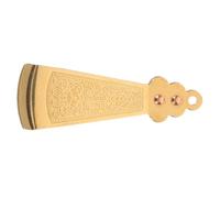 STAHAD Vintage Brass Mustache Tweezer with Fine Tips Ergonomic Copper Grooming Tool for Precise Eyebrow and Beard Hair Removal Elegant Finish Retro Accessory for Men Daily Use and Festive