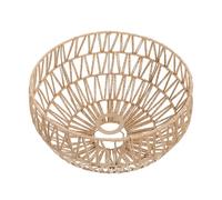 STAHAD Vintage Woven Rope Lamp Shade Retro Hanging Lampshade for Dining Room and Tea House, Boho Style Light Cover Without Bulb, Farmhouse Ceiling Light Decoration