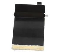 STAHAD Violin Fingerboard Cleaning Cloth Soft Nonabrasive String Cleaner Maintenance Tool for Violin and Portable Musical Instrument Care Accessory Black