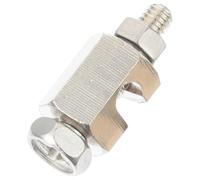 STAHAD Waterproof Solar Grounding Clip Cable Clamp Lightweight Ground Lug for Photovoltaic System Wiring and Protection