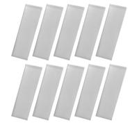 STAHAD Zinc Plate Electroplating Strips 10Pcs Zinc Anode Sheets for Fruit Battery Experiment Supplies and Learning Activities 5X2Cm