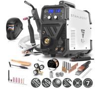 STAHLWERK Combi welding machine fully equipped 3in1 Inverter 200 A TIG MIG MAG M