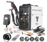 STAHLWERK Lift TIG Starter Set MIG MAG 160 M welder with FLUX MMA Lift TIG