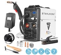 STAHLWERK MIG MAG 160 M full-synergic 5 in 1 combination MIG MAG welder