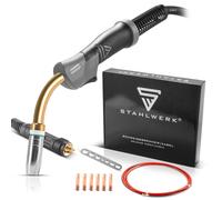 STAHLWERK MIG MAG-welding torch AK25/MB25 for aluminium with 3 m hose package