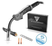 STAHLWERK MIG MAG Welding torch MB15 AK15 with 5 Meter Cable EURO connector