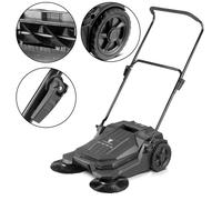 STAHLWERK sweeper 650 mm 20 l manual floor sweeper hand sweeper